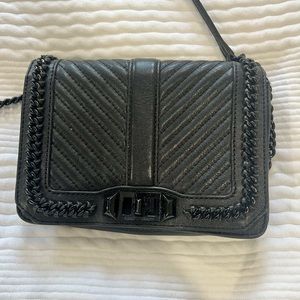 Rebecca Minkoff black cross body bag